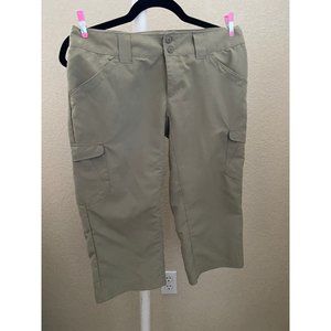 Womens Columbia Omni Shield Outdoor Hiking Casual Capri Pants Size 2